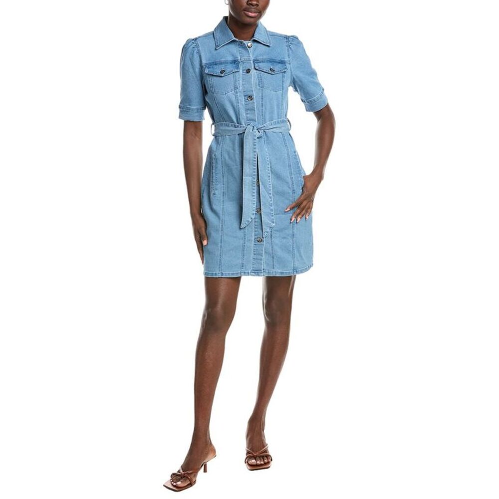 Nanette Nanette Lepore Womens Midi Dress, Blue - Picture 1 of 3